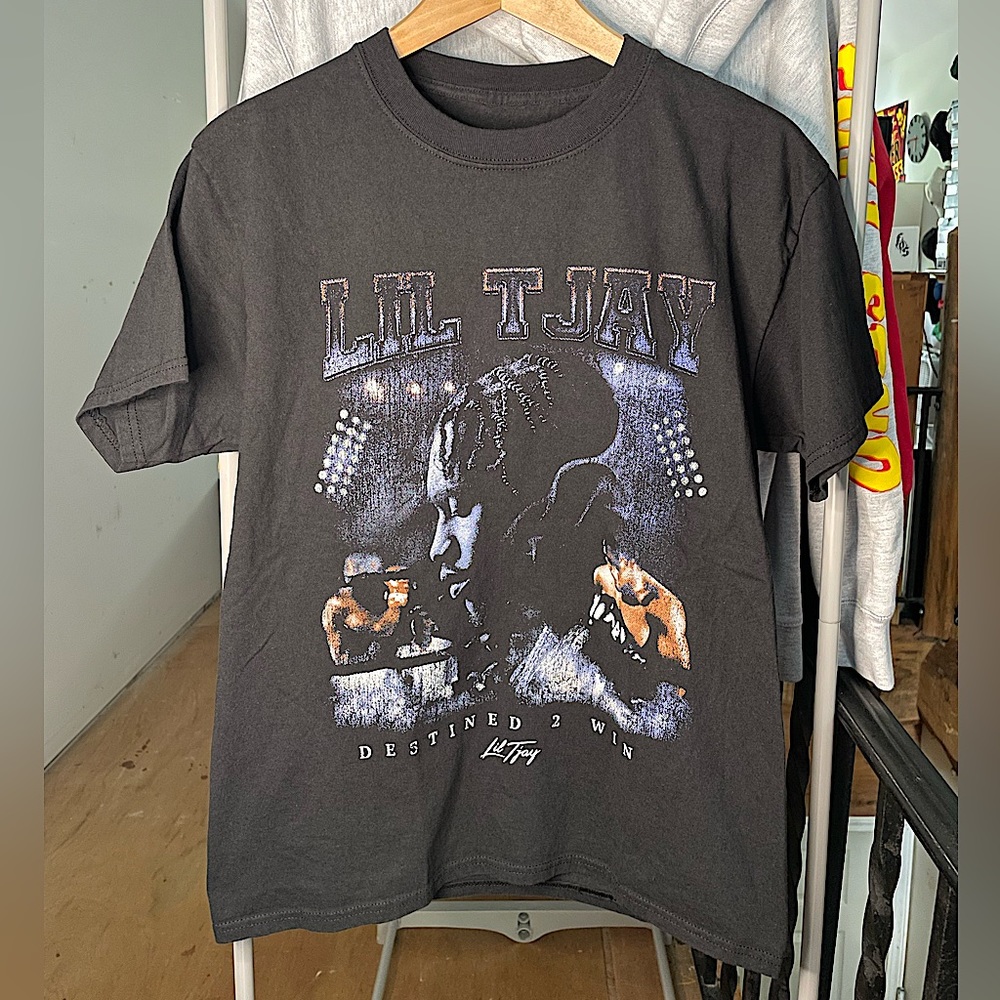 Lil Tjay Destined 2 Win Shirt (medium)